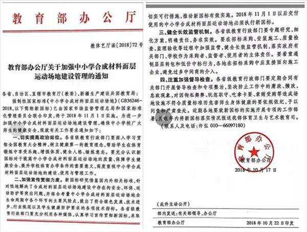 對(duì)“毒跑道”說(shuō)不，中小學(xué)塑膠跑道出強(qiáng)制新國(guó)標(biāo)：甲醛不得高于0.4mg
