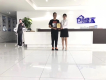 熱烈祝賀劉總簽約創(chuàng)綠家廈門市區(qū)級代理！