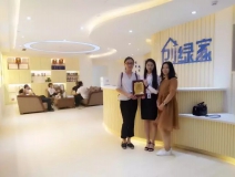 熱烈祝賀上海青浦陳總、萬總簽約創(chuàng)綠家！
