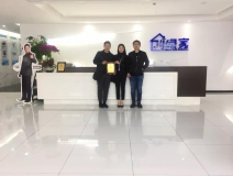 熱烈祝賀侯總、楊總簽約創(chuàng)綠家河北省唐山市區(qū)級代理！